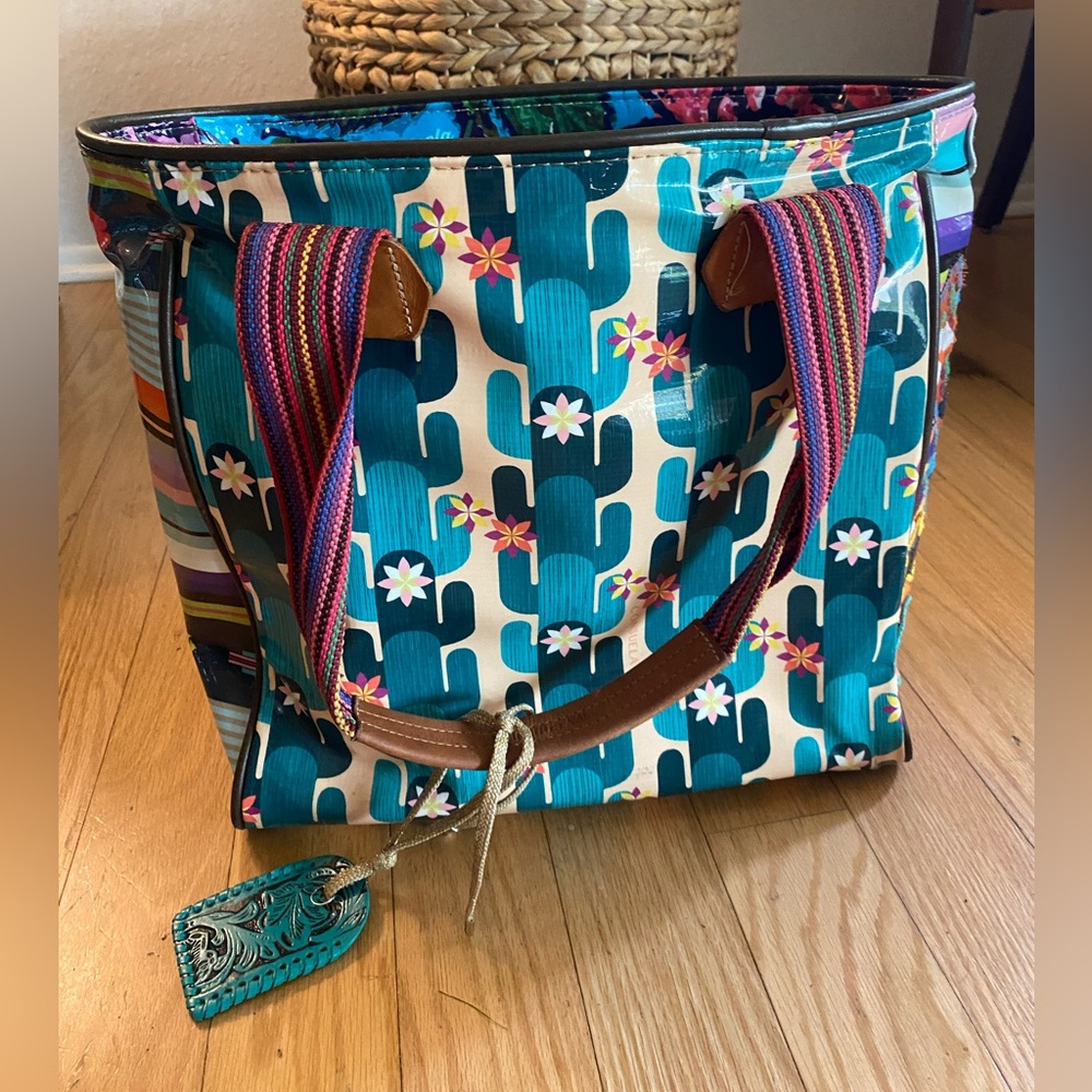 Consuela Tote embroidered
